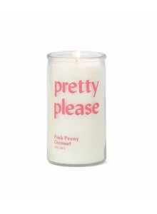 Ароматна соева свещ Падивакс Искра - Красиво, моля! - розов божур и кокос